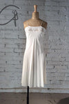Marc le bihan slip dress 21206-E21 WHITE